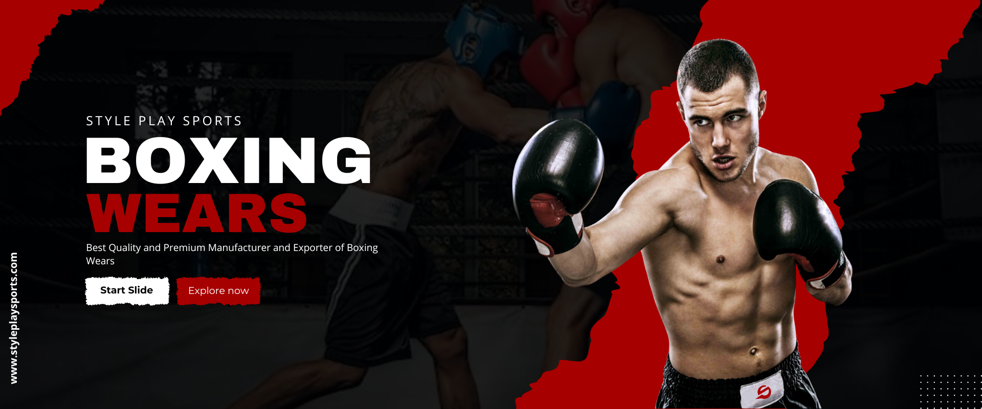 Style play sports boxing wear
