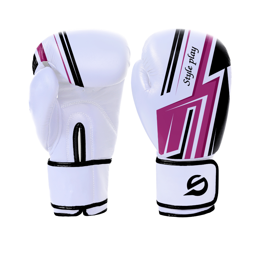 BOXING GLOVES CRUSH PINK with shock-absorbing padding and wrist support for boxing, sparring, and fitness training