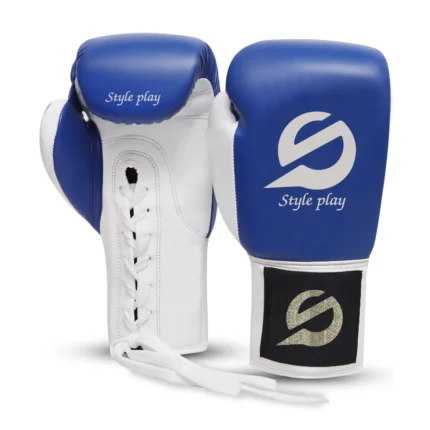 BOXING GLOVES PUNCH BLUE with durable padding and secure wrist strap for boxing, sparring, and intense training sessions