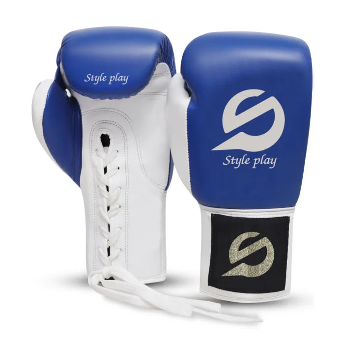 BOXING GLOVES PUNCH BLUE with durable padding and secure wrist strap for boxing, sparring, and intense training sessions