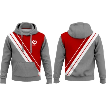 Sublimation Hoodies with vibrant full-color print breathable fabric and modern fit for sports or casual wear.