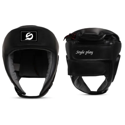 HEAD GUARD AXON with padded forehead cheek and ear protection designed for safe and comfortable boxing and sparring sessions