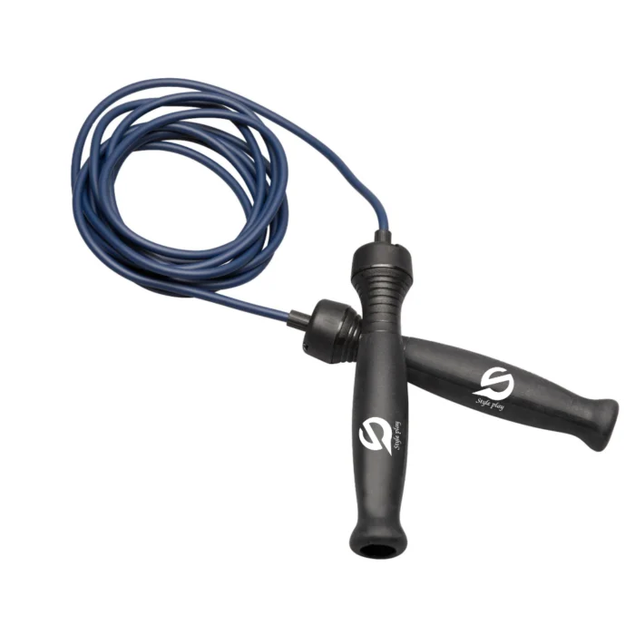 Jumping Rope Nylon with wooden handles designed for speed, agility, and endurance workouts for fitness enthusiasts.