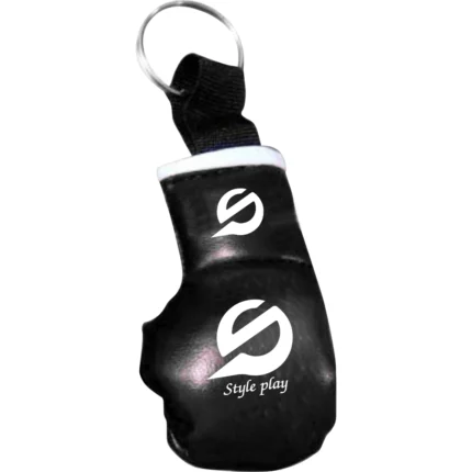 Stylish black key ring made from durable metal designed to hold multiple keys securely for everyday use.