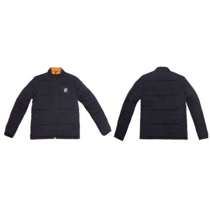 PUFFER JACKET FULL SLEAVE in black designed for maximum warmth lightweight comfort and modern cold-weather protection.