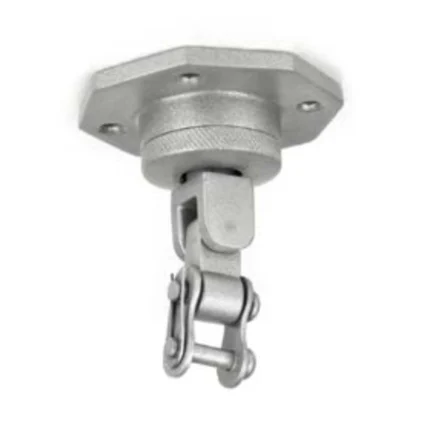 Heavy-duty swivel for speed ball platform providing smooth 360-degree rotation and fast rebound for boxing training.