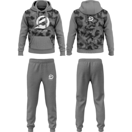 Track Suit Sublimation with vibrant custom print ideal for sports training team branding and activewear comfort.