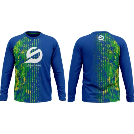 T-Shirt Full Sleeves made with breathable cotton-poly blend, featuring a classic design for casual wear, gym, and outdoor activities.