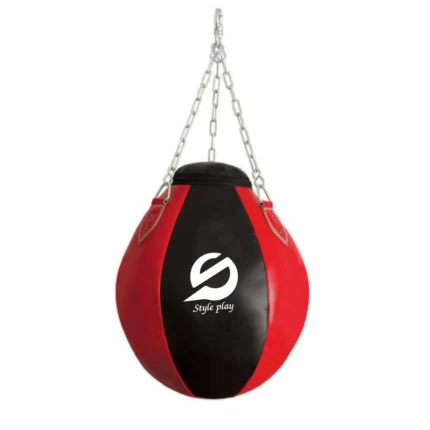 Wrecking Ball boxing bag designed for heavy punches body shots and uppercuts ideal for building power and striking technique.