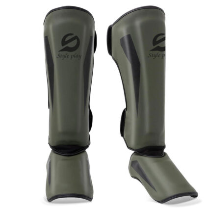 Stealth Force MMA Shin Guards – Military Green