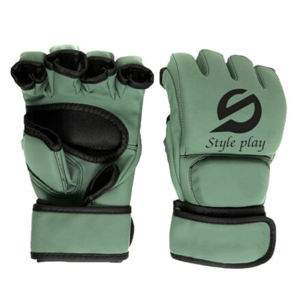 Stealth Green MMA Training Gloves