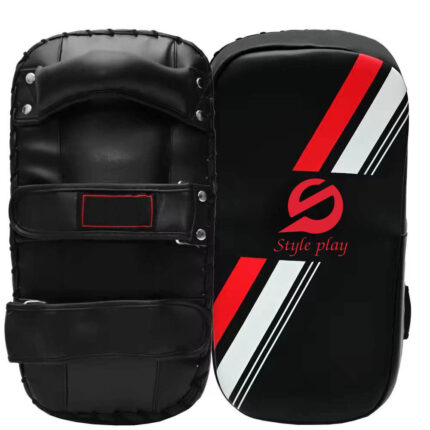 Premium Black, Red & White Kickboxing & MMA Training Gear